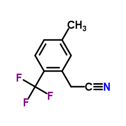 [5-Methyl-2-(trifluoromethyl)phenyl]acetonitrile图片