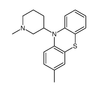 3-methyl-10-(1-methylpiperidin-3-yl)phenothiazine Structure