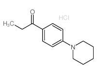 1-[4-(1-piperidyl)phenyl]propan-1-one structure