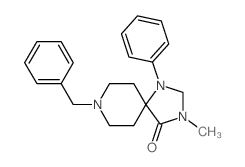 8-benzyl-3-methyl-1-phenyl-1,3,8-triazaspiro[4.5]decan-4-one Structure