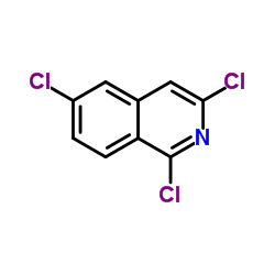 1,3,6-Trichloroisoquinoline Structure