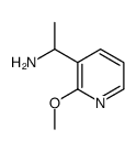 1-(2-Methoxy-pyridin-3-yl)-ethylamine Structure