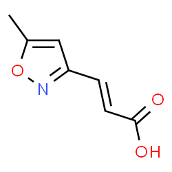 (E)-3-(5-甲基异噻唑-3-基)败脂酸结构式