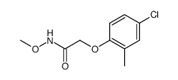 2-(4-Chloro-2-methylphenoxy)-N-methoxyacetamide结构式