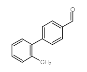 2'-甲基-[1,1'-联苯]-4-甲醛结构式