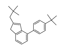 4-(4'-tert-Butyl-phenyl)-2-(2,2-dimethyl-propyl)-1H-indene Structure