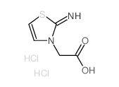 (2-Imino-thiazol-3-yl)-acetic acid dihydrochloride Structure