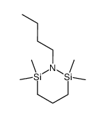 N-butyl-2,2,6,6-tetramethyl-2,6-disilapiperidine结构式