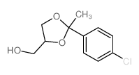 1,3-Dioxolane-4-methanol,2-(4-chlorophenyl)-2-methyl- picture