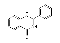 (+/-)-2,3-dihydro-2-phenyl-4(1H)-quinazolinone Structure