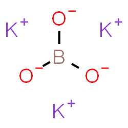 POTASSIUM TETRABORATE) structure