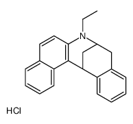 2-N-Ethyl-3,4-naphtho-6,7-benzomorphan hydrochloride Structure