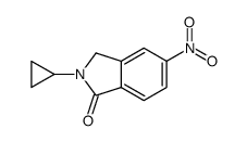 2-cyclopropyl-5-nitro-isoindolin-1-one Structure