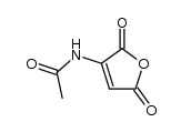 N-acetyldehydroaspartic anhydride Structure