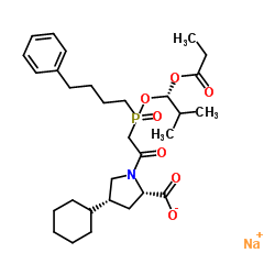 福辛普利杂质D结构式