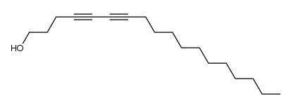 4,6-octadecadiyn-1-ol结构式