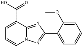 2-(2-甲氧基苯基)-[1,2,4]三唑并[1,5-A]吡啶-8-羧酸图片