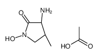 acetic acid,(3S,4S)-3-amino-1-hydroxy-4-methylpyrrolidin-2-one picture