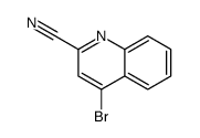 4-bromoquinoline-2-carbonitrile Structure