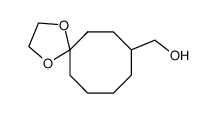 (1,4-dioxaspiro[4.7]dodecan-8-yl)methanol结构式