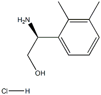 (2S)-2-AMINO-2-(2,3-DIMETHYLPHENYL)ETHAN-1-OL HYDROCHLORIDE结构式