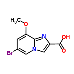 6-Bromo-8-methoxyimidazo[1,2-a]pyridine-2-carboxylic acid picture