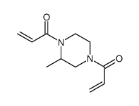 1-(3-methyl-4-prop-2-enoylpiperazin-1-yl)prop-2-en-1-one Structure