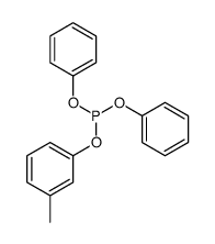 (3-methylphenyl) diphenyl phosphite Structure