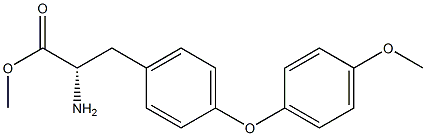 L-Tyrosine,o-(4-Methoxyphenyl)-,Methyl ester Structure