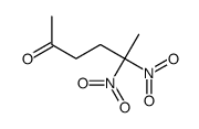 5,5-dinitrohexan-2-one Structure