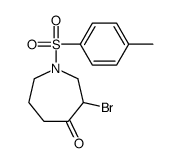 3-BROMO-1-TOSYLAZEPAN-4-ONE Structure