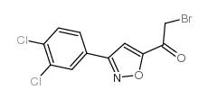 2-溴-1-[3-(3,4-二氯苯基)异噁唑-5-基]-1-乙星空app图片