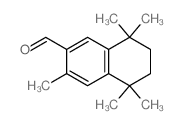 3,5,5,8,8-戊甲基-5,6,7,8-四氢萘-2-苯甲醛结构式