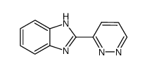 Benzimidazole, 2-(3-pyridazinyl)- (8CI)结构式