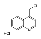 4-(氯甲基)喹啉盐酸盐结构式