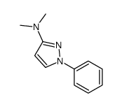 N,N-Dimethyl-1-phenyl-1H-pyrazol-3-amine结构式