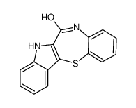 5,7-dihydroindolo[3,2-b][1,5]benzothiazepin-6-one Structure