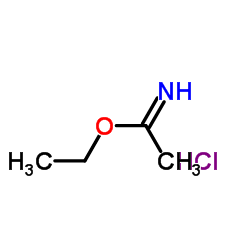 Ethyl acetimidate hydrochloride Structure