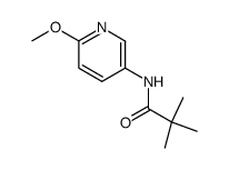 N-(6-Methoxy-pyridin-3-yl)-2,2-dimethyl-propionamide Structure