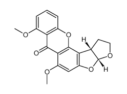 1,2-dihydro-O-methylsterigmatocystin结构式