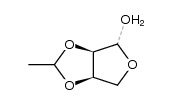 2,3-ethylidene acetal of D-erythrose结构式