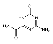 4-amino-6-oxo-1,6-dihydro-[1,3,5]triazine-2-carboxylic acid amide Structure