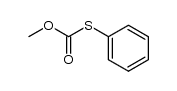 Thiocarbonic acid S-phenyl O-methyl ester structure