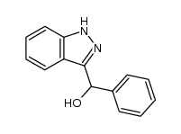 (1H-indazol-3-yl)phenylmethanol结构式