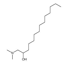 1-(dimethylamino)tetradecan-2-ol Structure