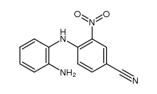 4-(2-amino-anilino)-3-nitro-benzonitrile结构式