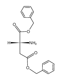 D-Aspartic acid, bis(phenylmethyl) ester结构式