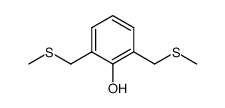 2,6-bis(methylthiomethyl)phenol结构式