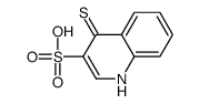 4-sulfanylidene-1H-quinoline-3-sulfonic acid结构式