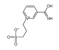 NICOTINAMIDE N1-PROPYLSULFONATE结构式